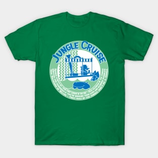 Jungle Cruise (blue and green) T-Shirt